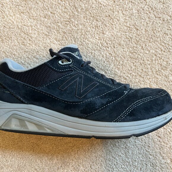 New Balance 928 v3 Women's Suede Walking Shoes Size 9.5 Navy Blue WW928NV3 - Picture 5 of 9